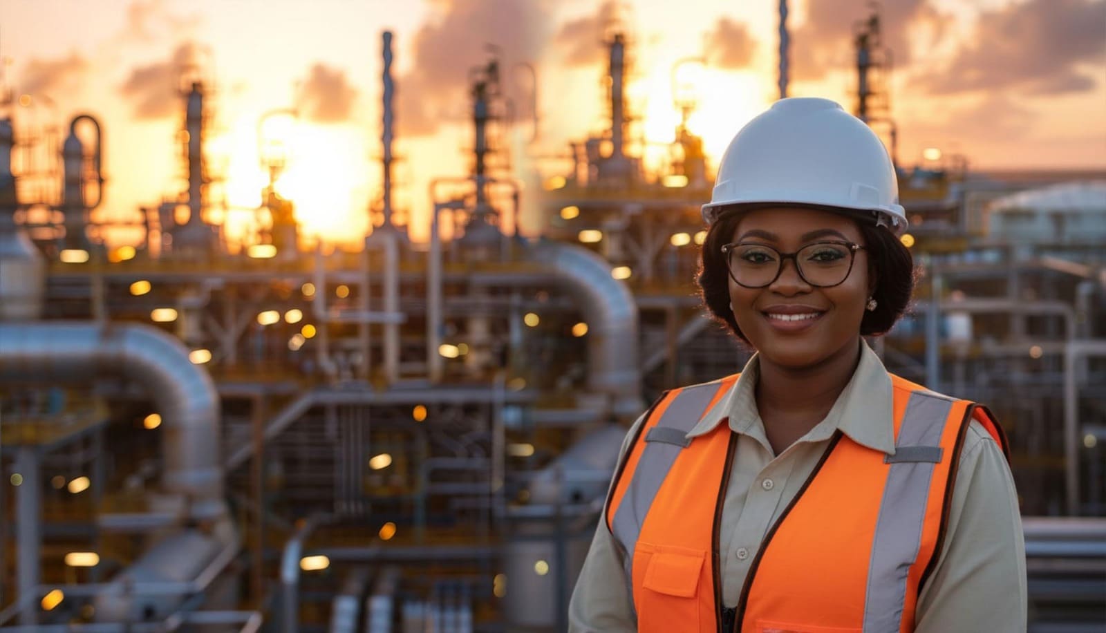 Windek oil and gas operations team reviewing field engineering work