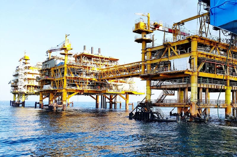 Drilling rig operating in Nigeria